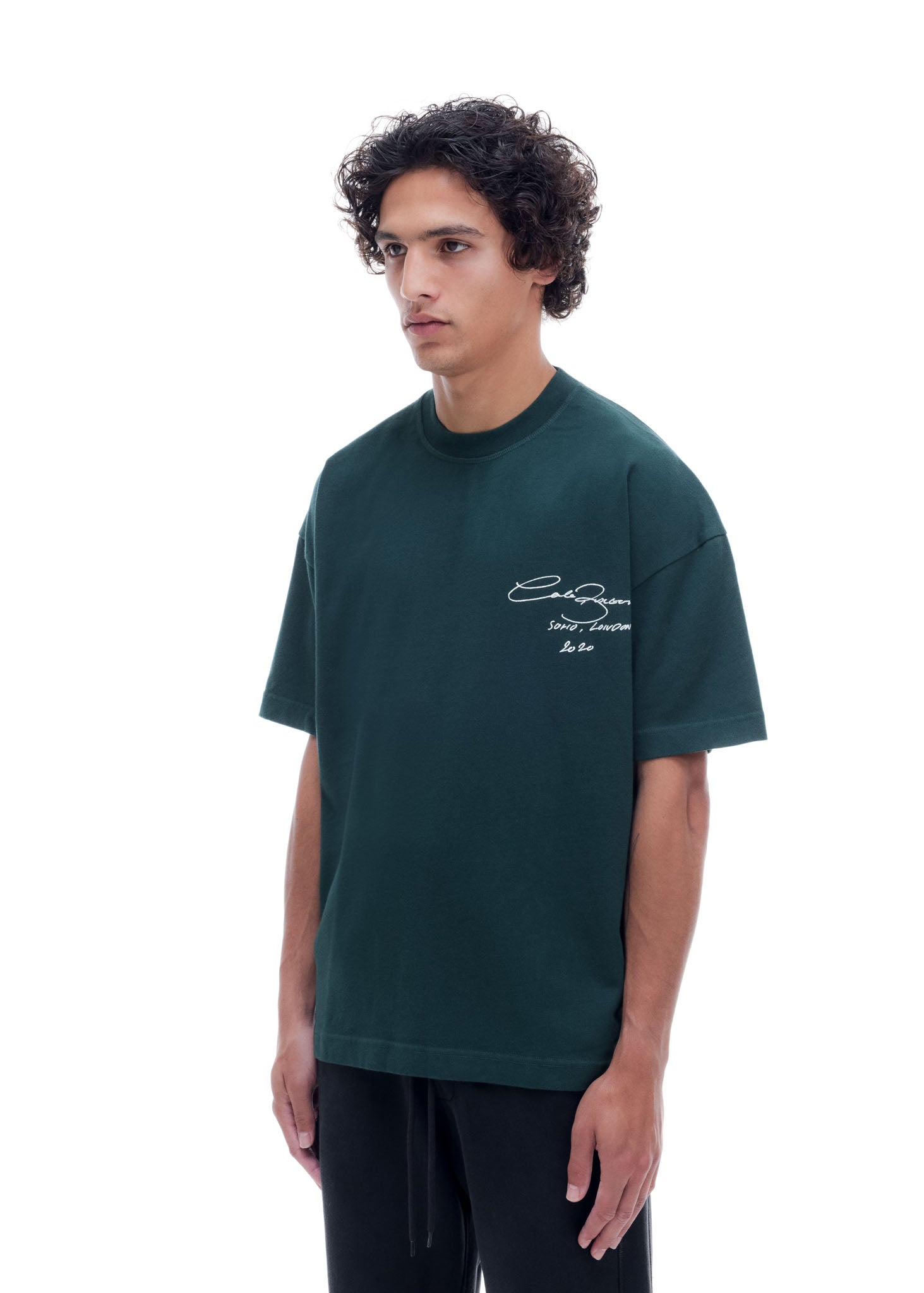 SIGNATURE T-SHIRT - FOREST GREEN