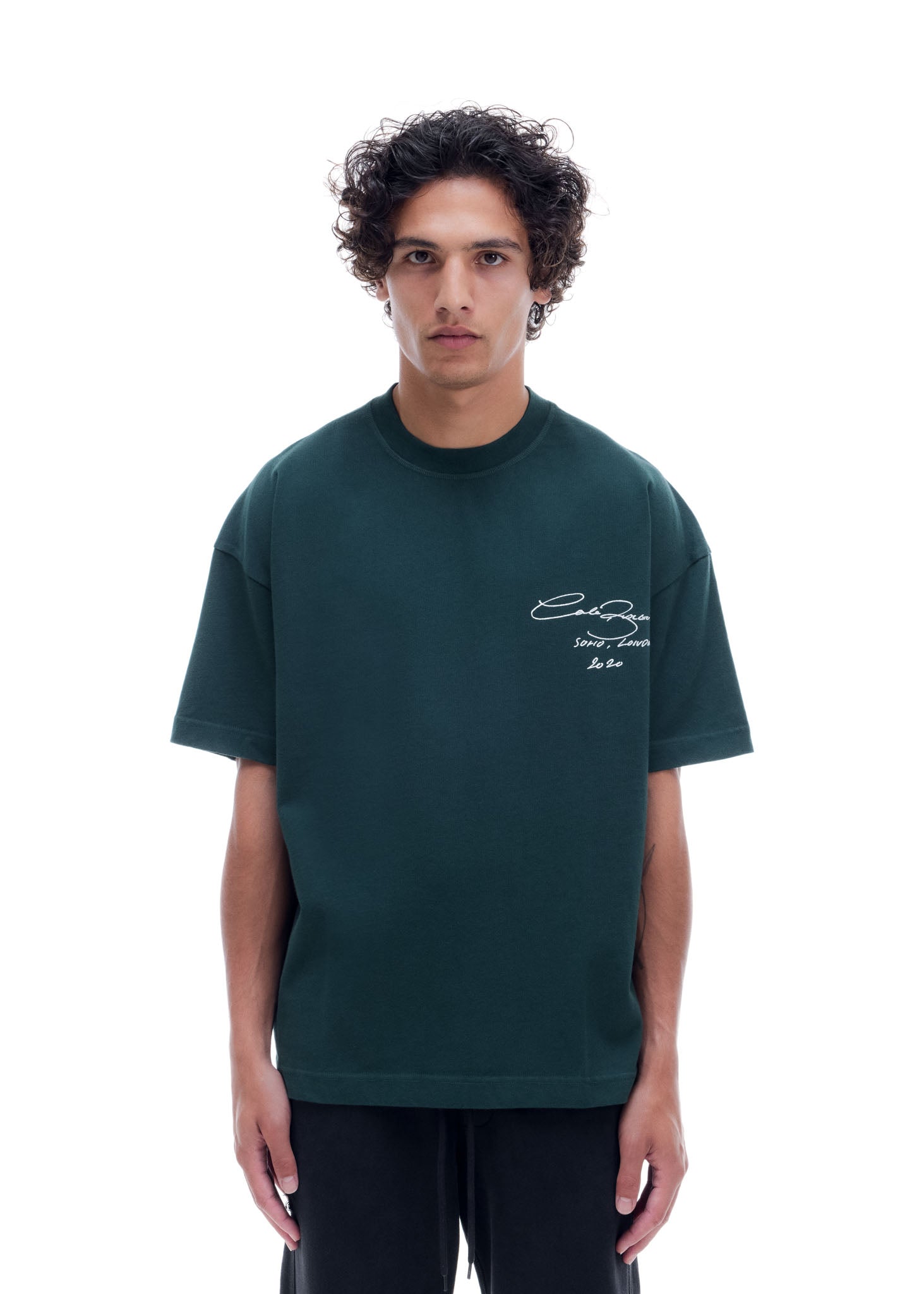 SIGNATURE T-SHIRT - FOREST GREEN