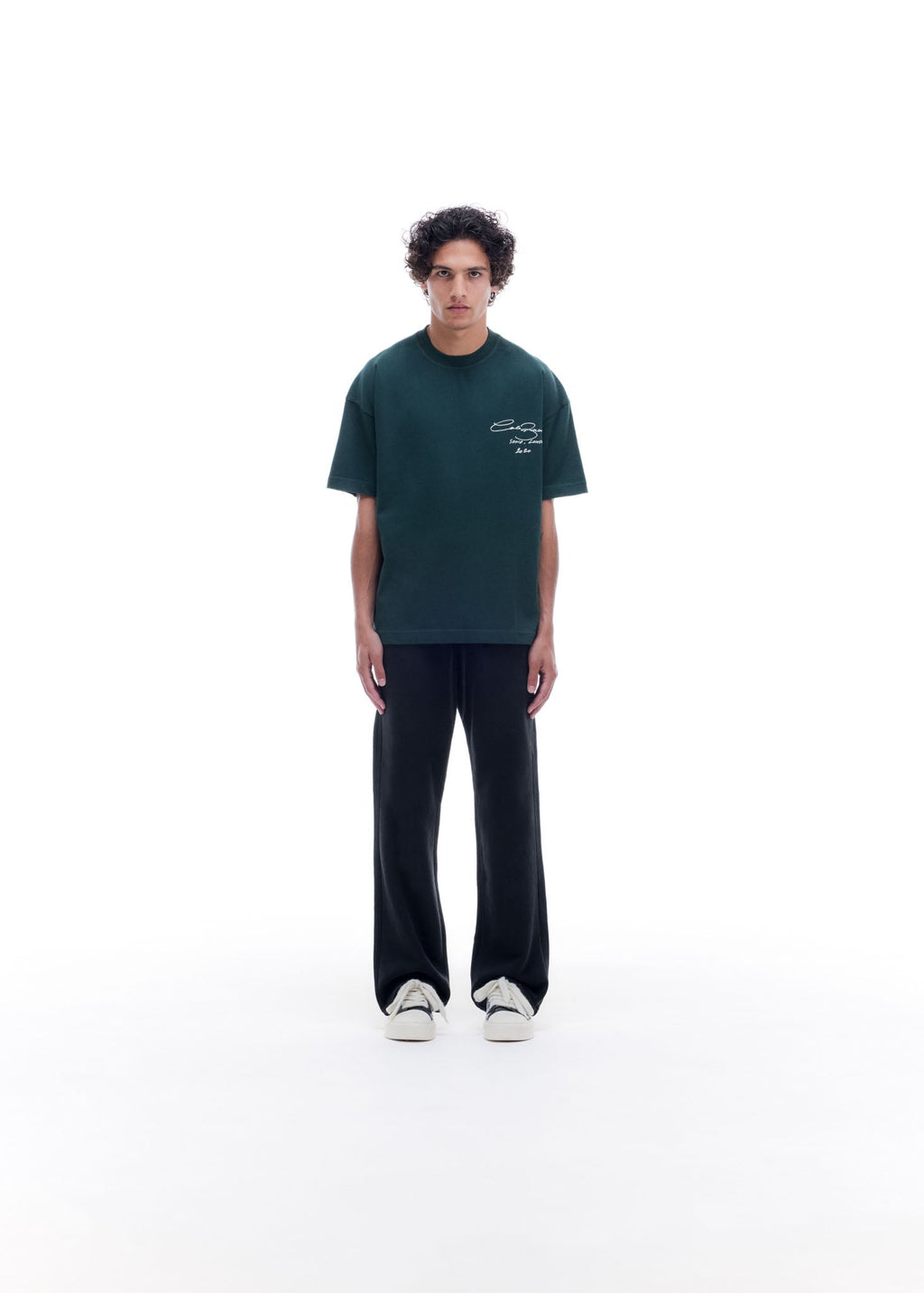 SIGNATURE T-SHIRT - FOREST GREEN