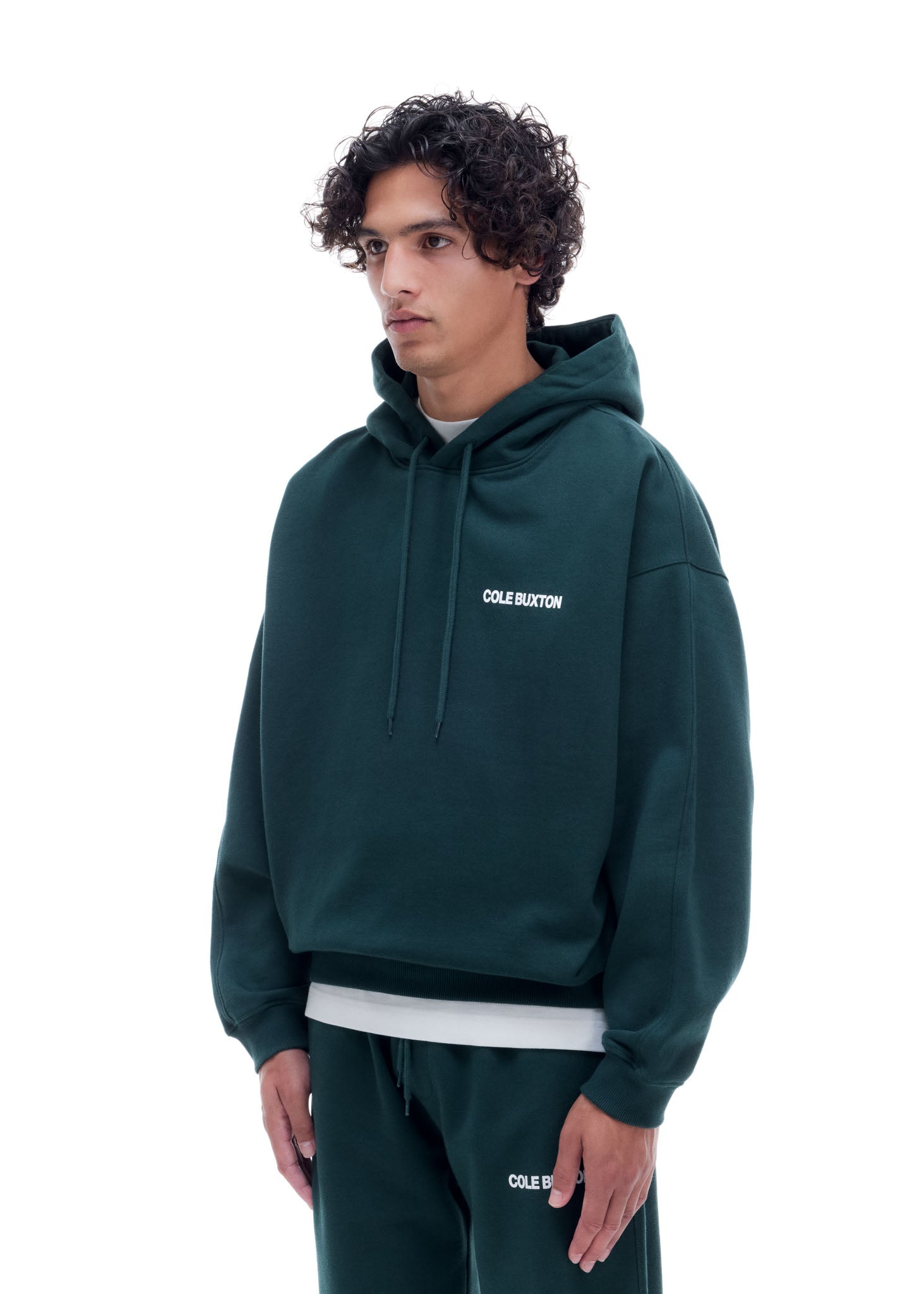 CB SPORTSWEAR HOODIE - FOREST GREEN