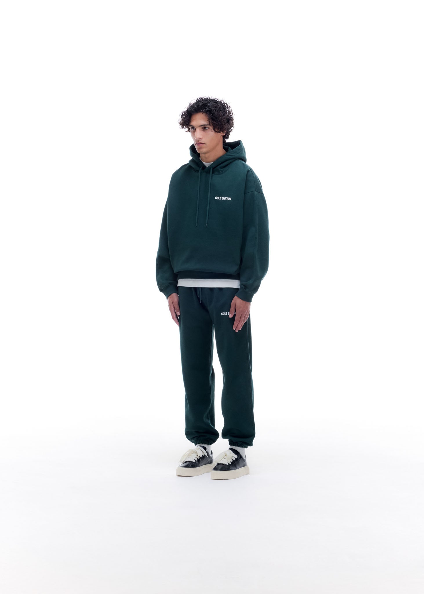 CB SPORTSWEAR HOODIE - FOREST GREEN
