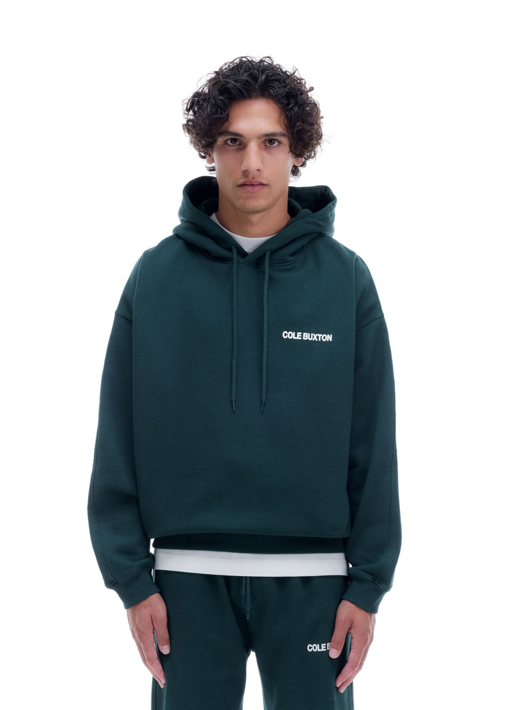CB SPORTSWEAR HOODIE - FOREST GREEN