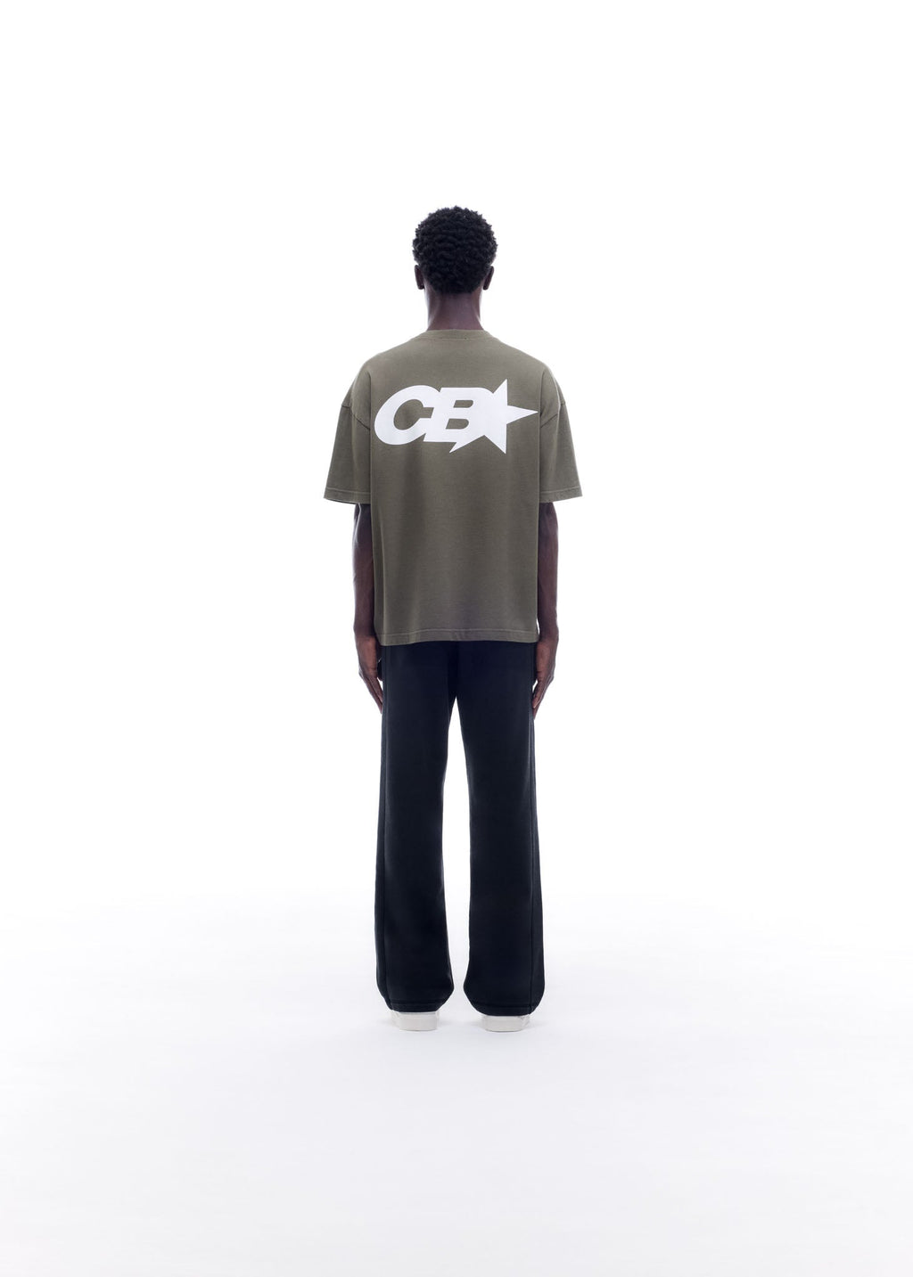 CB STAR RACING T-SHIRT - KHAKI