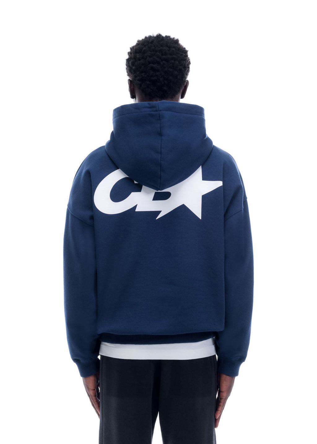 CB STAR RACING HOODIE - NAVY