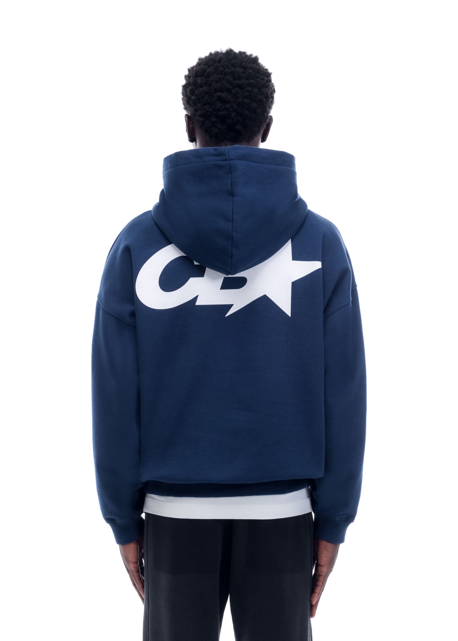 CB STAR RACING HOODIE - NAVY