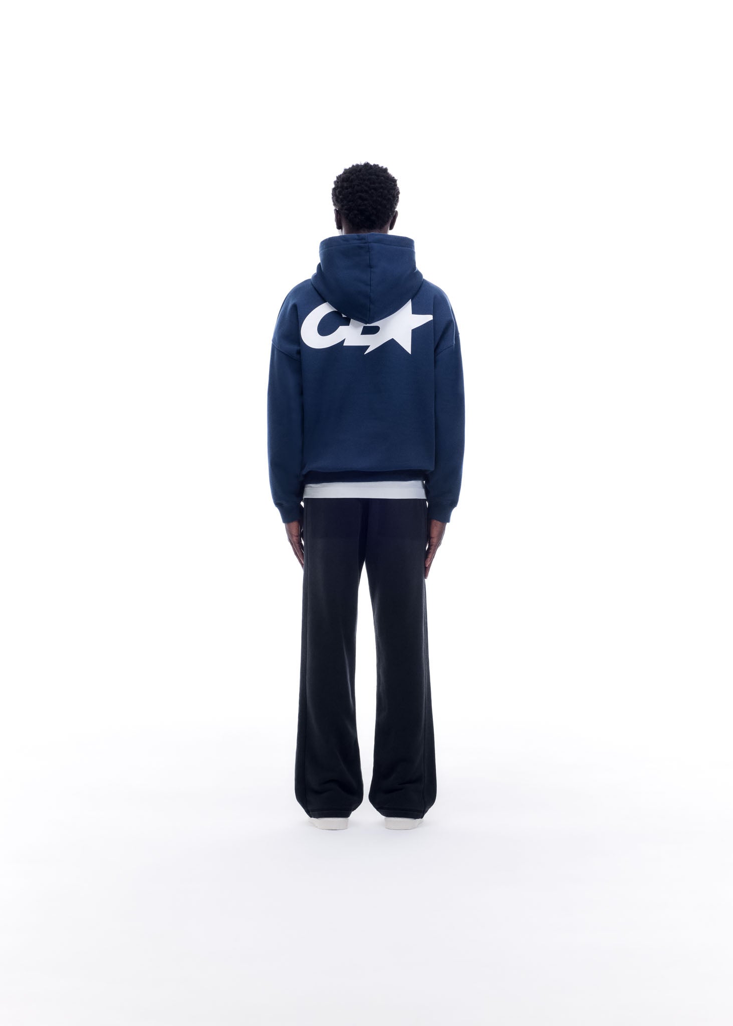 CB STAR RACING HOODIE - NAVY