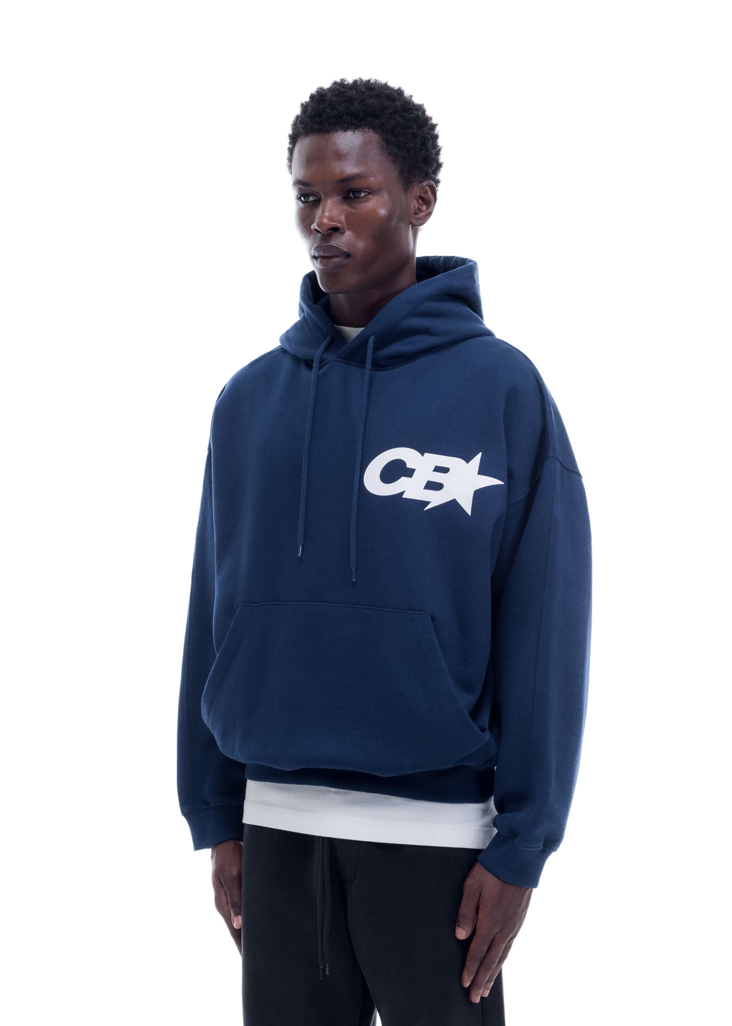CB STAR RACING HOODIE - NAVY