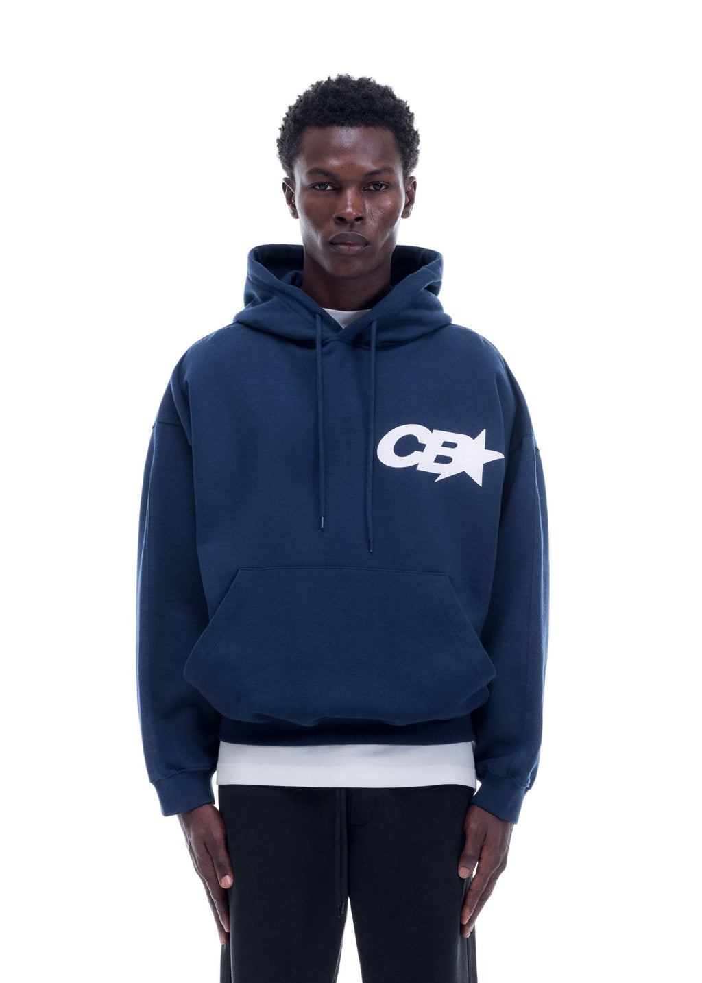 CB STAR RACING HOODIE - NAVY