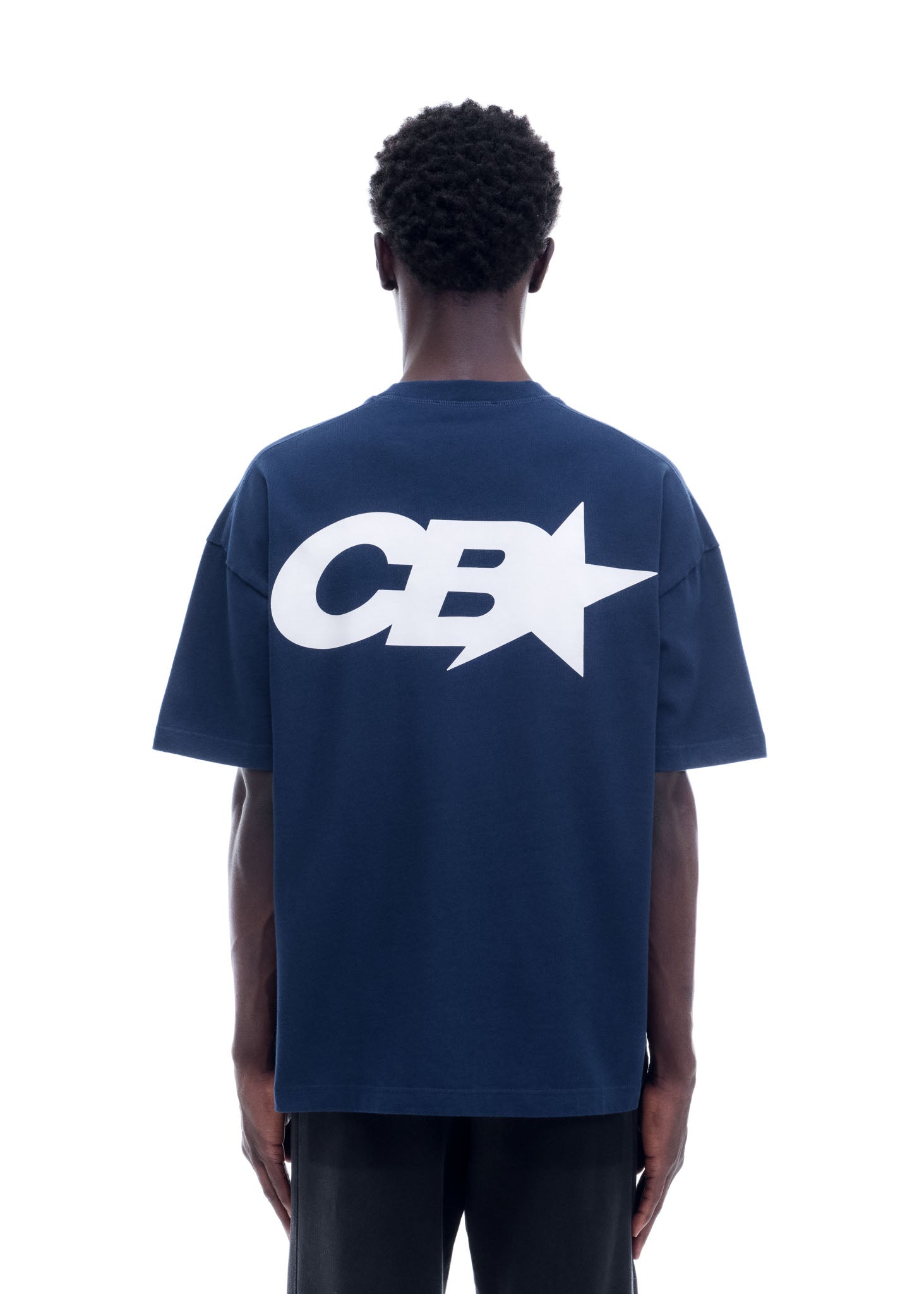 CB STAR RACING T-SHIRT - NAVY