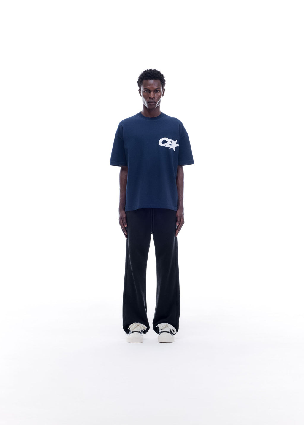 CB STAR RACING T-SHIRT - NAVY