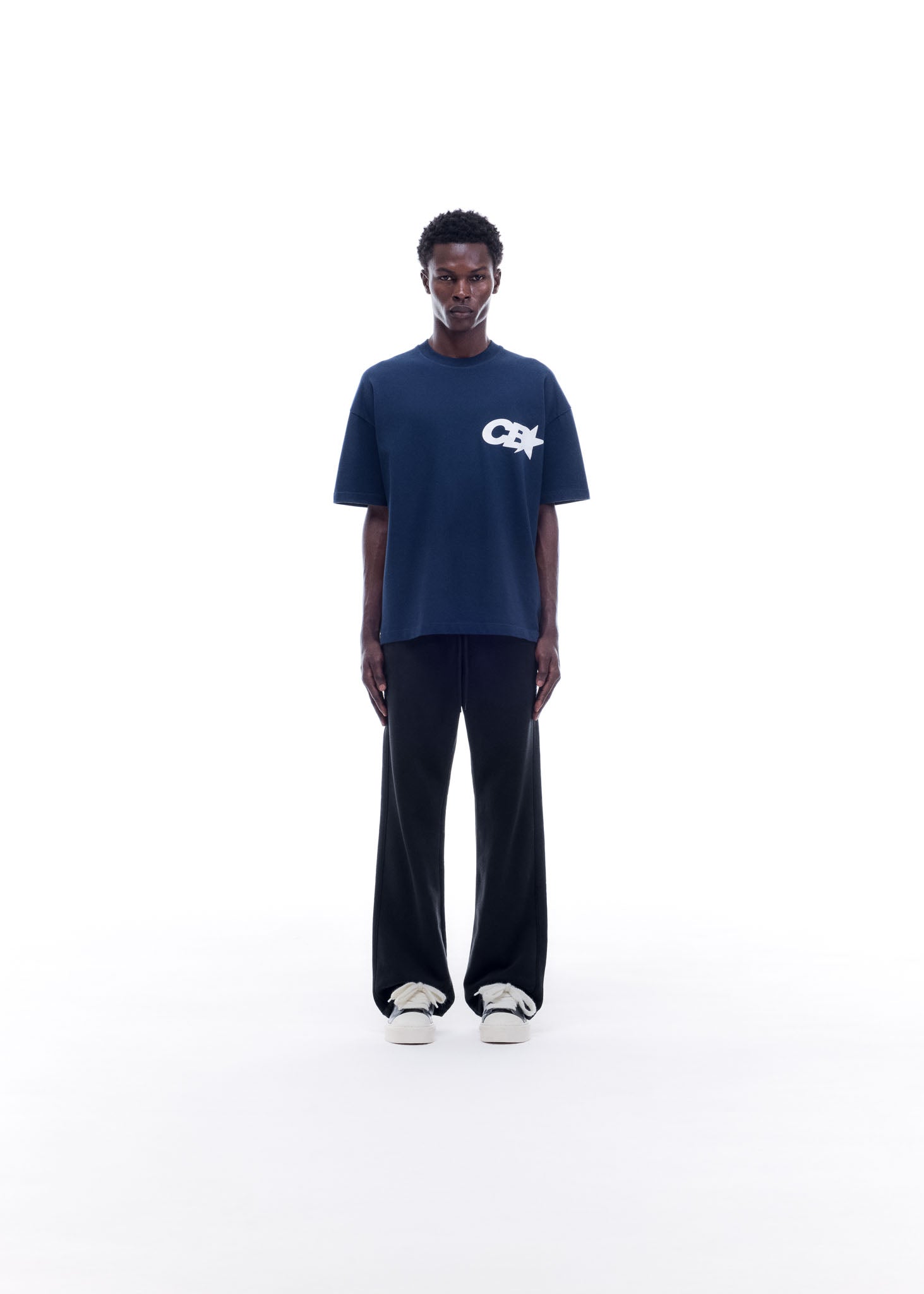 CB STAR RACING T-SHIRT - NAVY