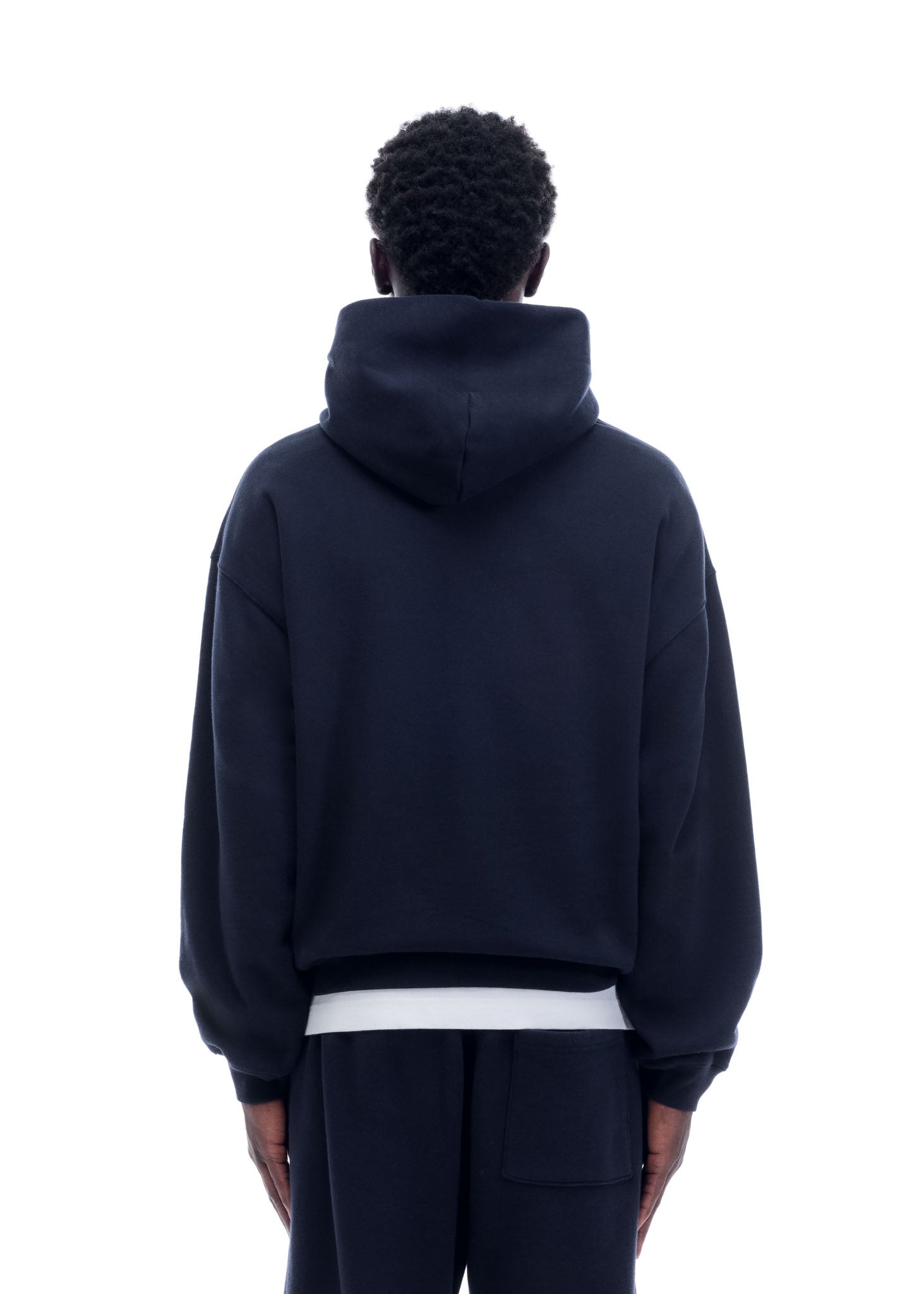 VINTAGE MINI LOGO HOODIE - VINTAGE NAVY