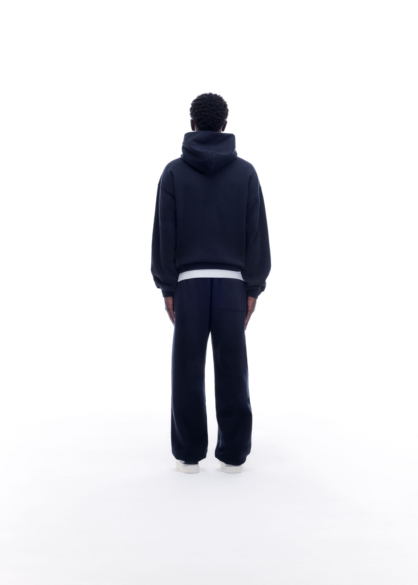 VINTAGE MINI LOGO HOODIE - VINTAGE NAVY