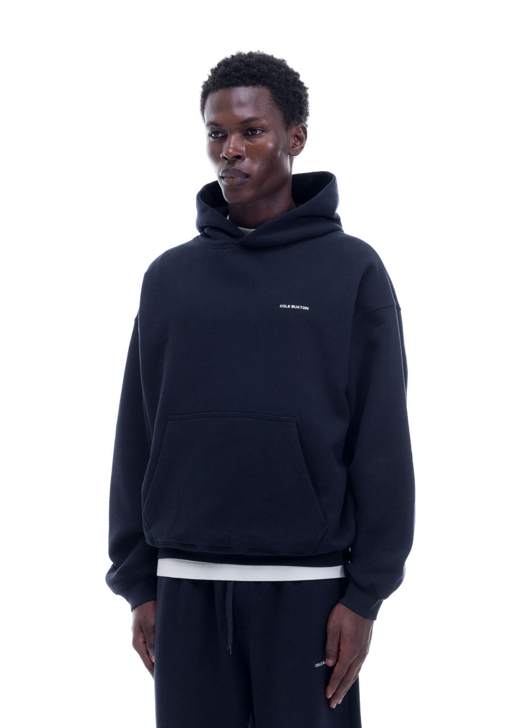 VINTAGE MINI LOGO HOODIE - VINTAGE NAVY