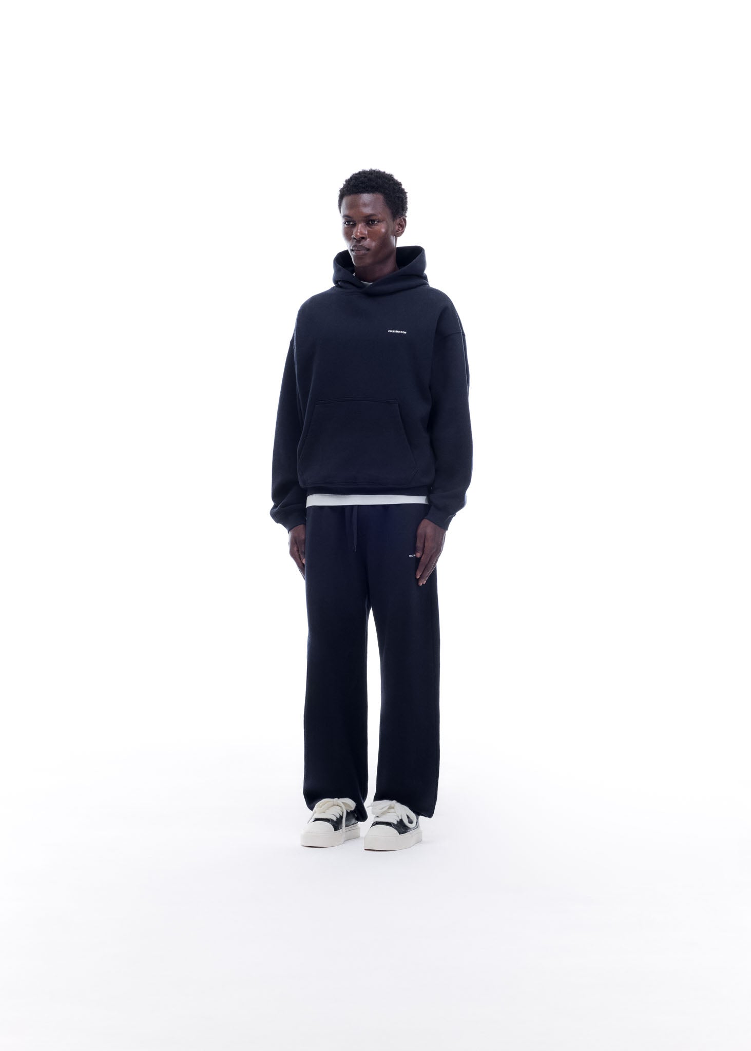 VINTAGE MINI LOGO HOODIE - VINTAGE NAVY