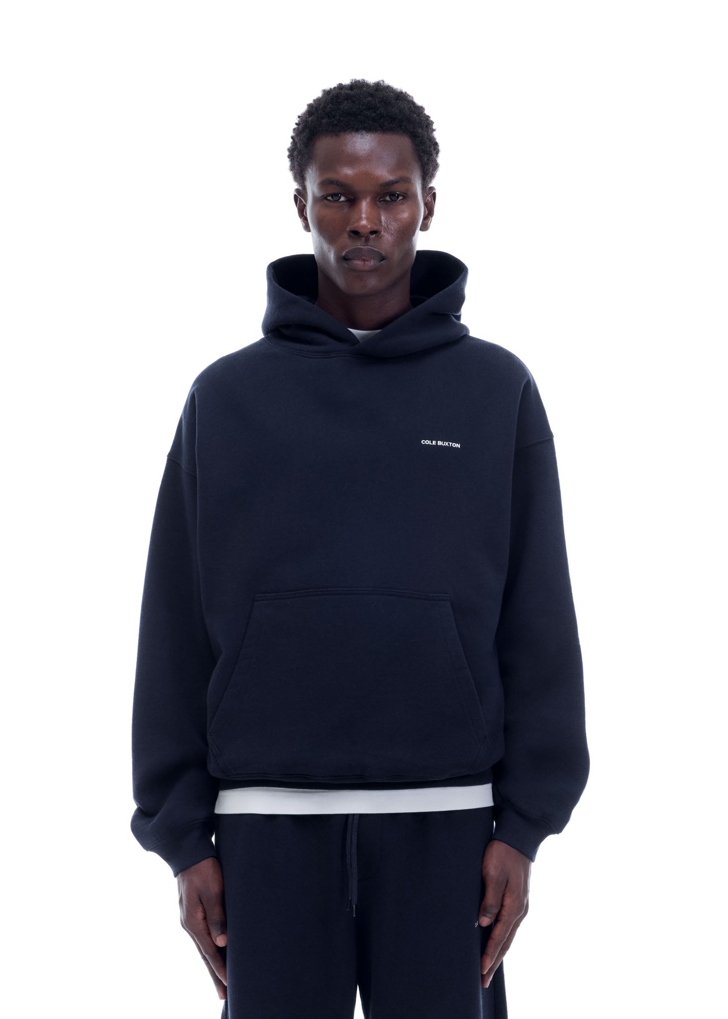 VINTAGE MINI LOGO HOODIE - VINTAGE NAVY