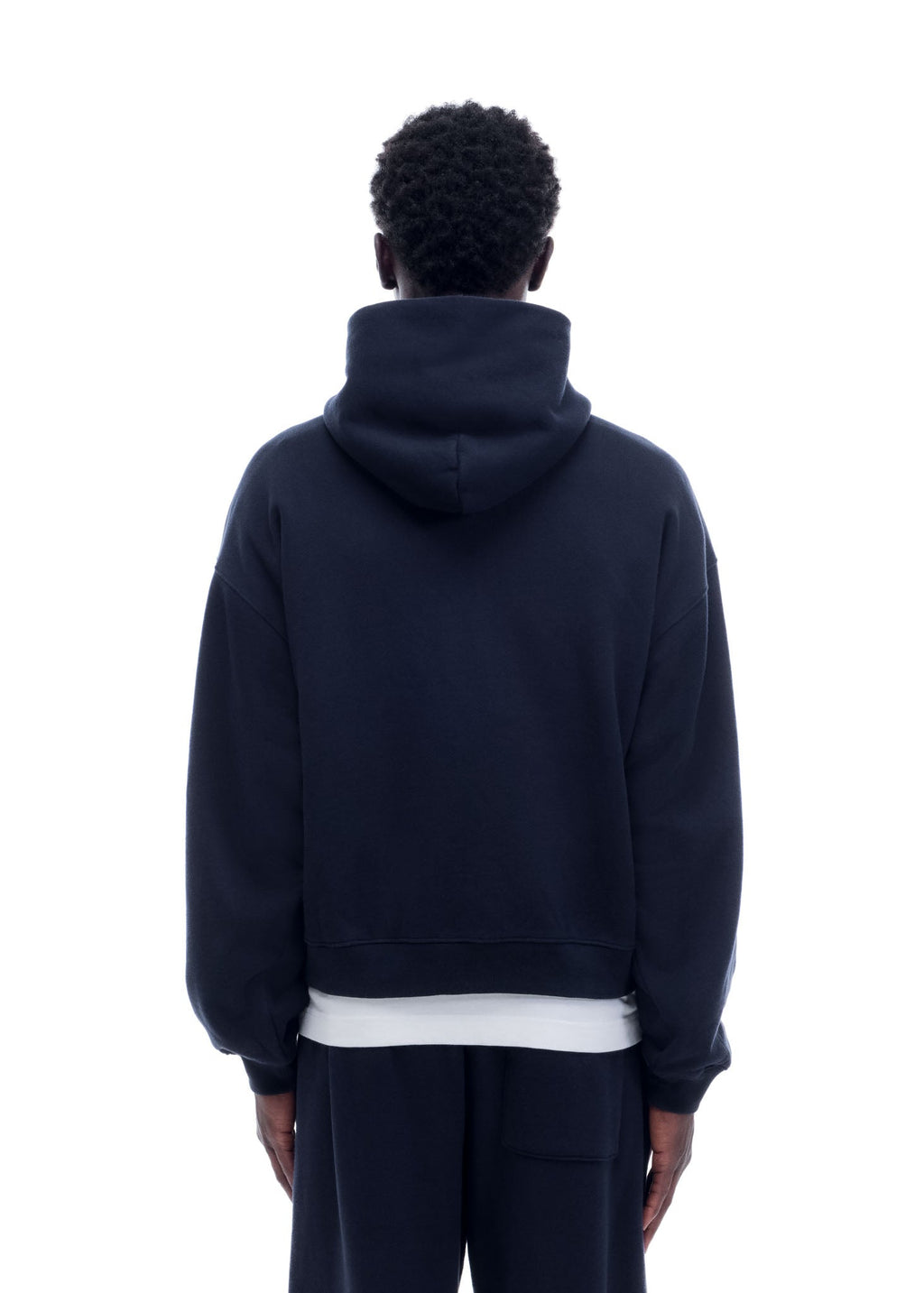 VINTAGE MINI LOGO ZIP HOODIE - VINTAGE NAVY