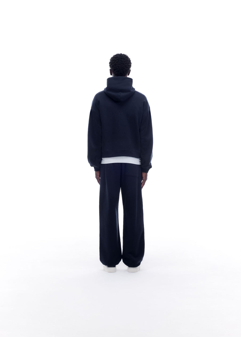 VINTAGE MINI LOGO ZIP HOODIE - VINTAGE NAVY