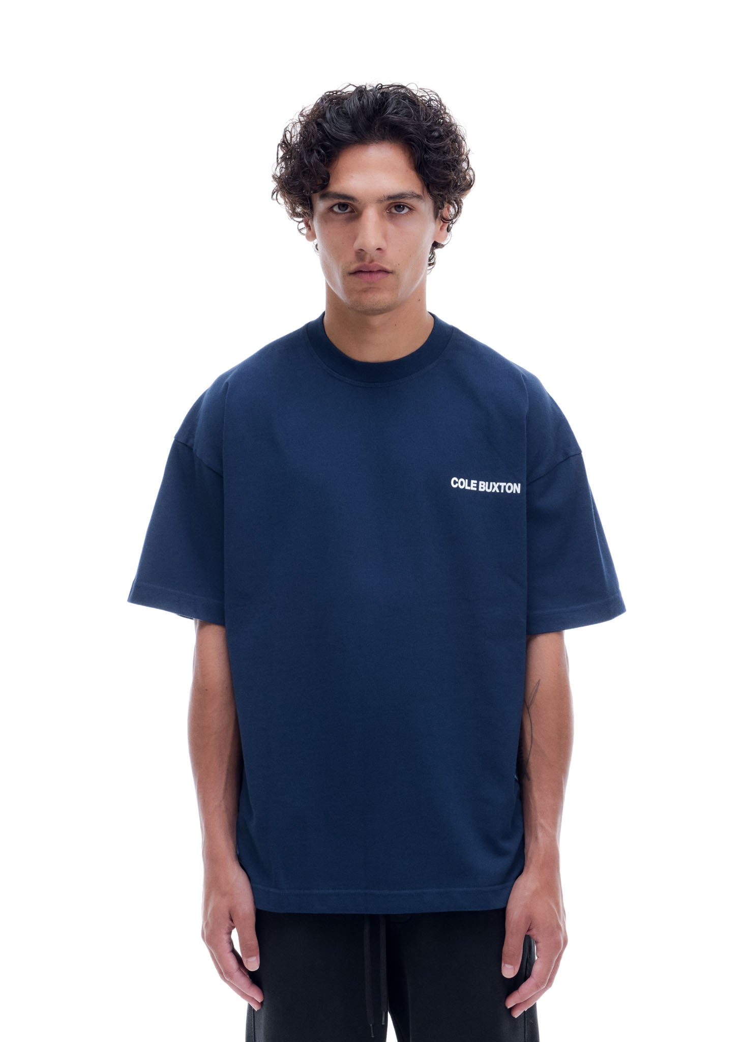 CB SPORTSWEAR T-SHIRT - NAVY