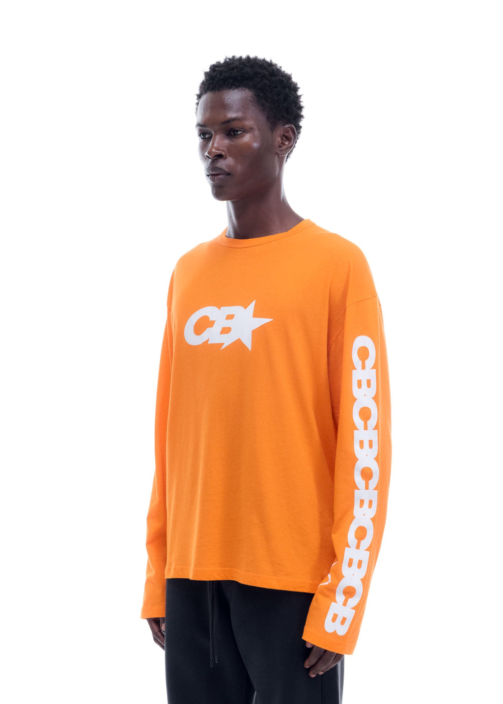 CB STAR RACING LONG SLEEVE - ORANGE