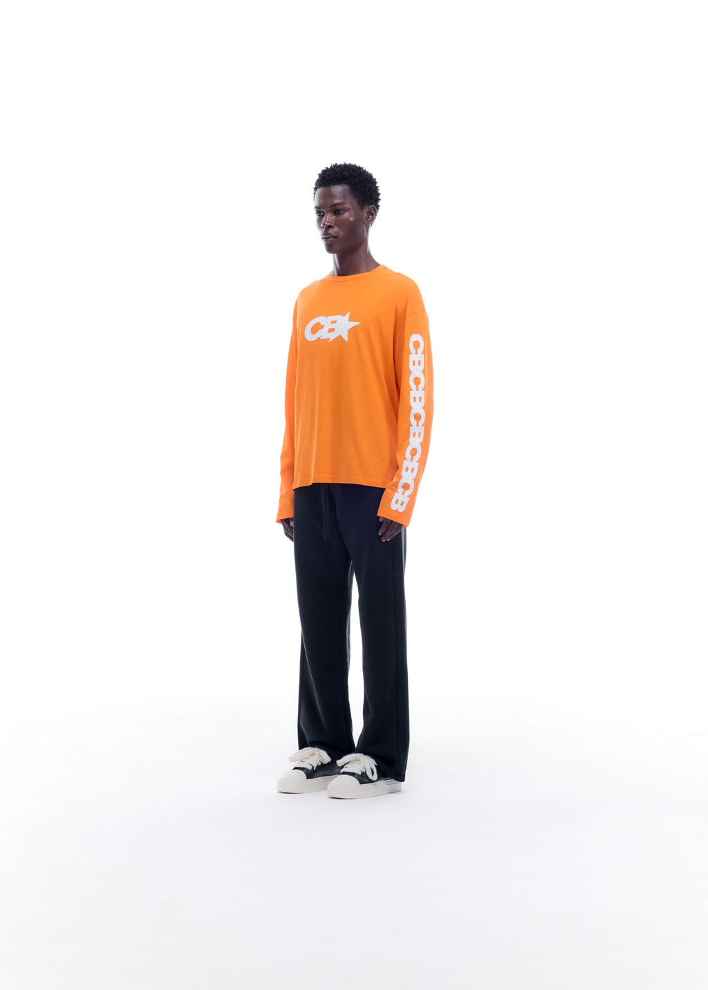 CB STAR RACING LONG SLEEVE - ORANGE