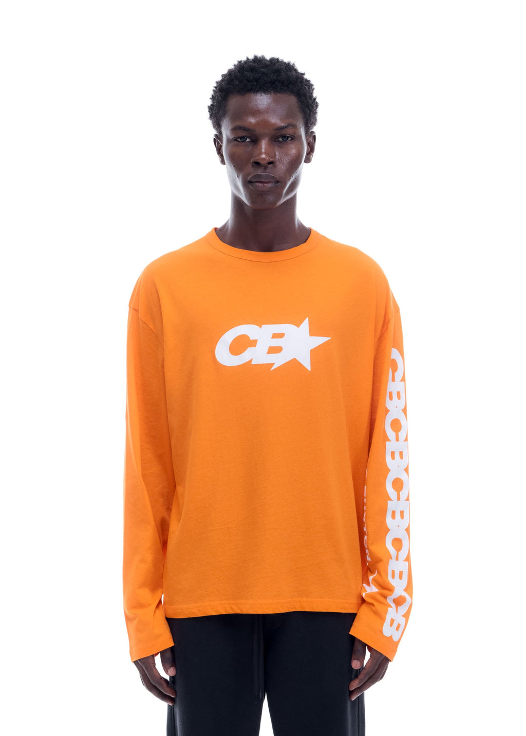 CB STAR RACING LONG SLEEVE - ORANGE