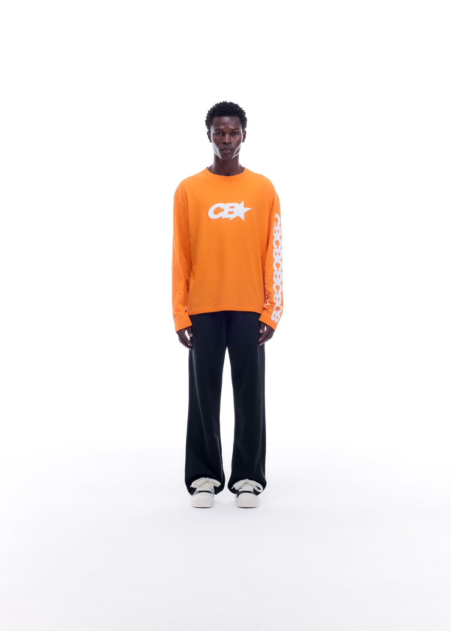 CB STAR RACING LONG SLEEVE - ORANGE