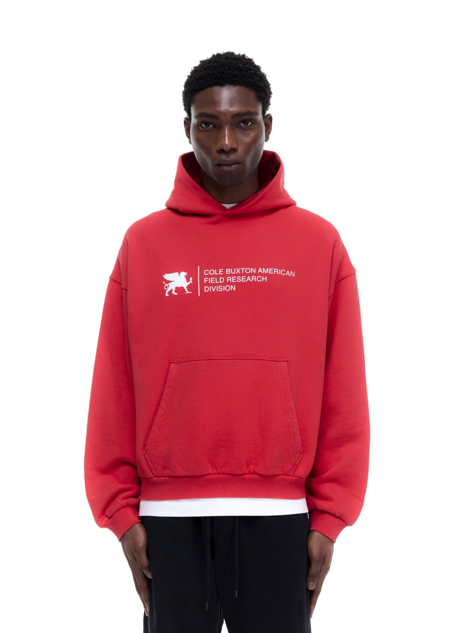 RESEARCH DIVISION HOODIE - RED