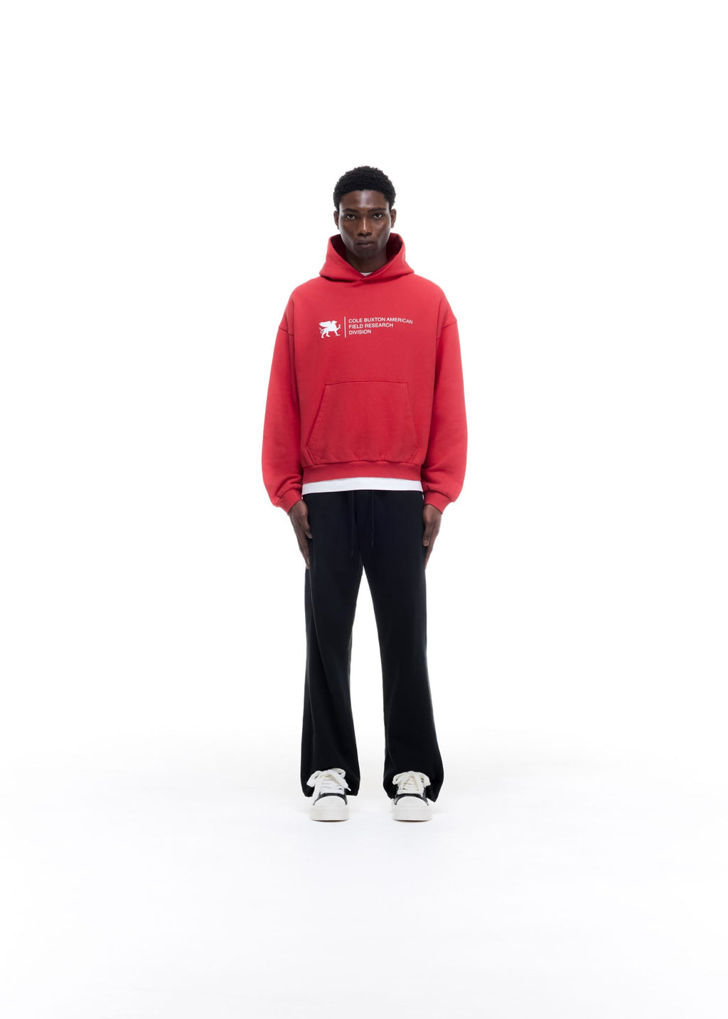 RESEARCH DIVISION HOODIE - RED