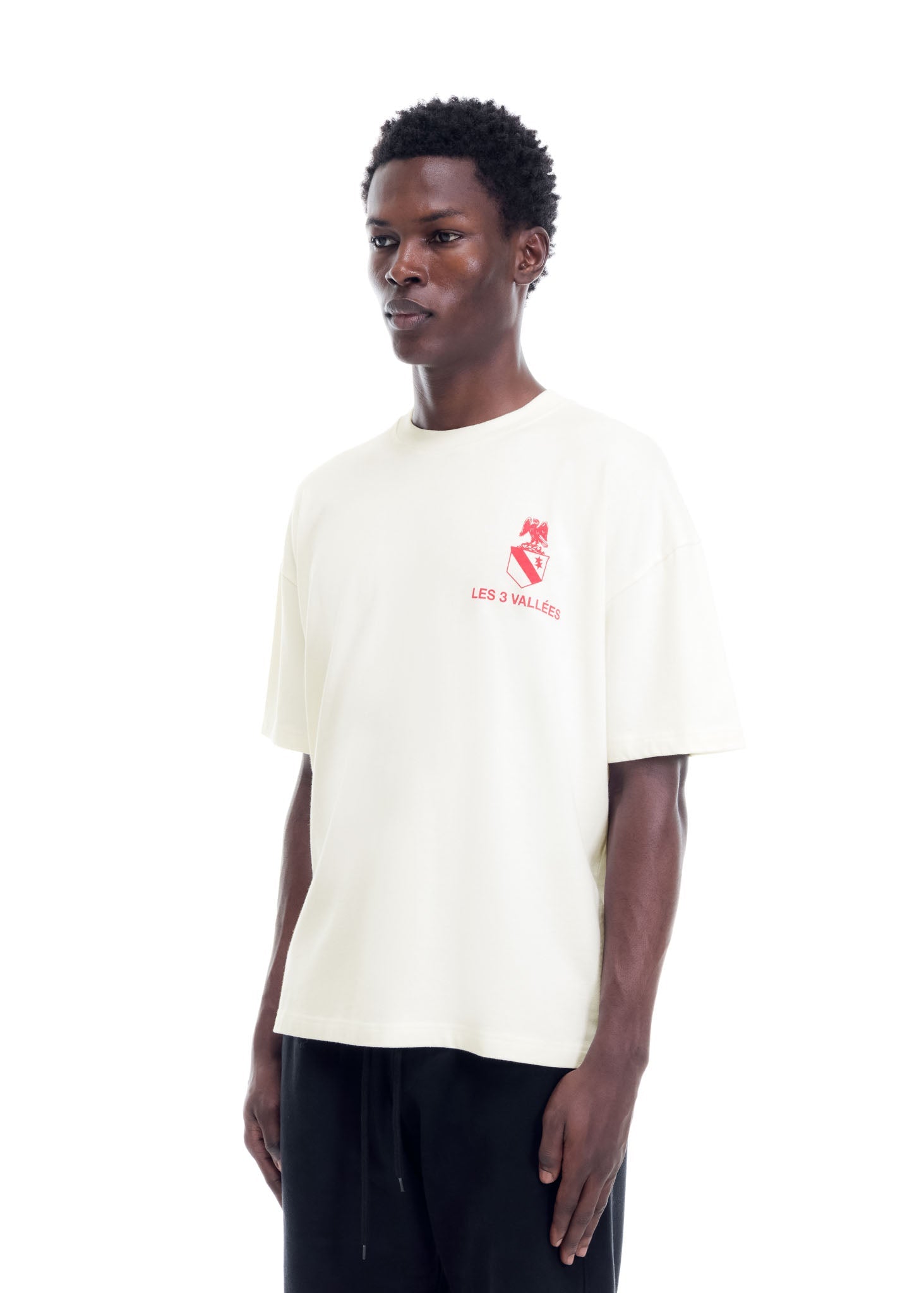 LES 3 VALLEES T-SHIRT - VINTAGE WHITE