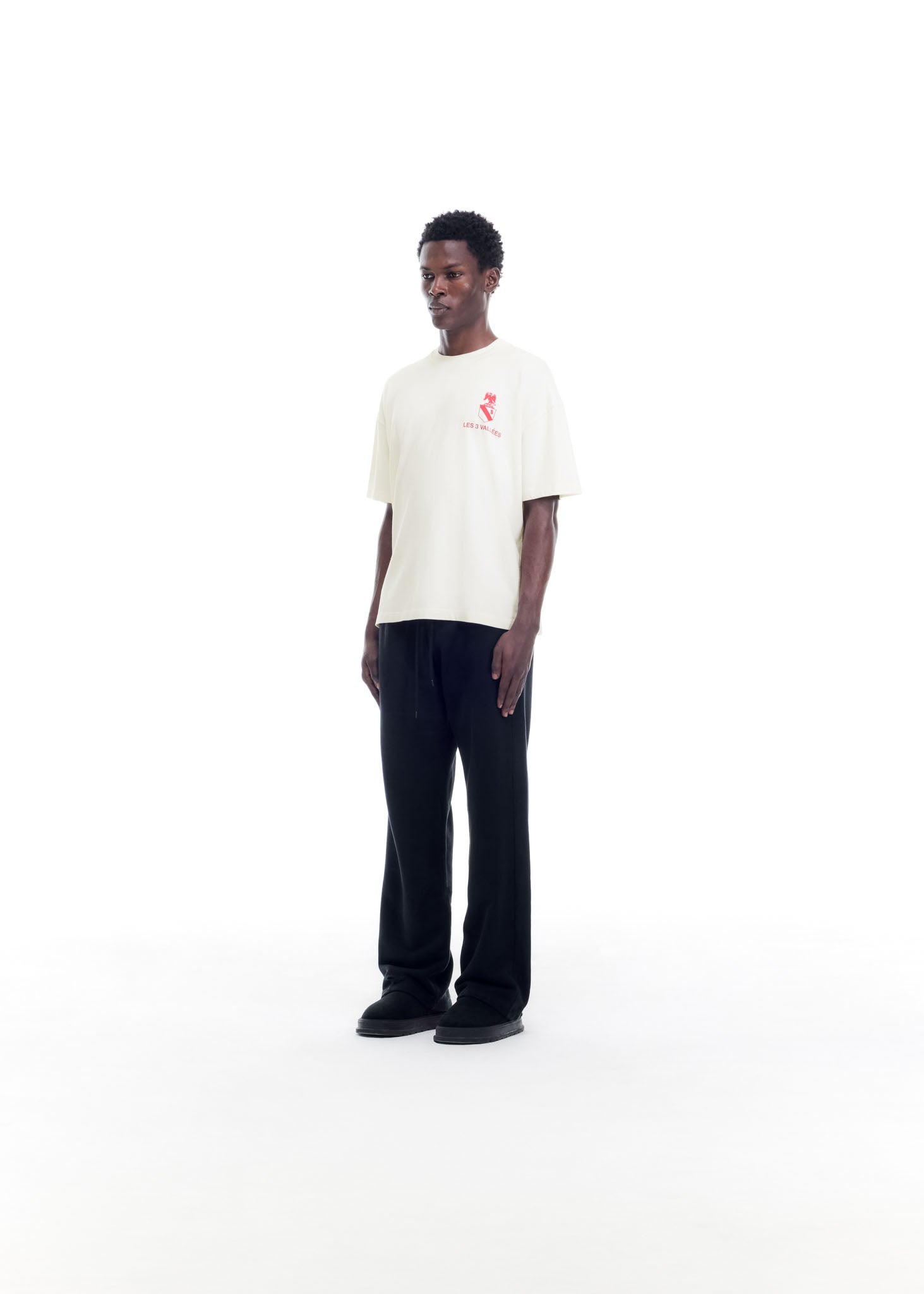 LES 3 VALLEES T-SHIRT - VINTAGE WHITE