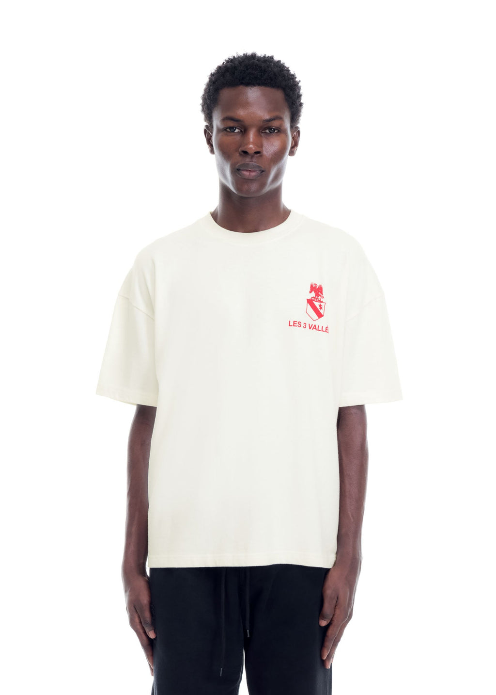 LES 3 VALLEES T-SHIRT - VINTAGE WHITE
