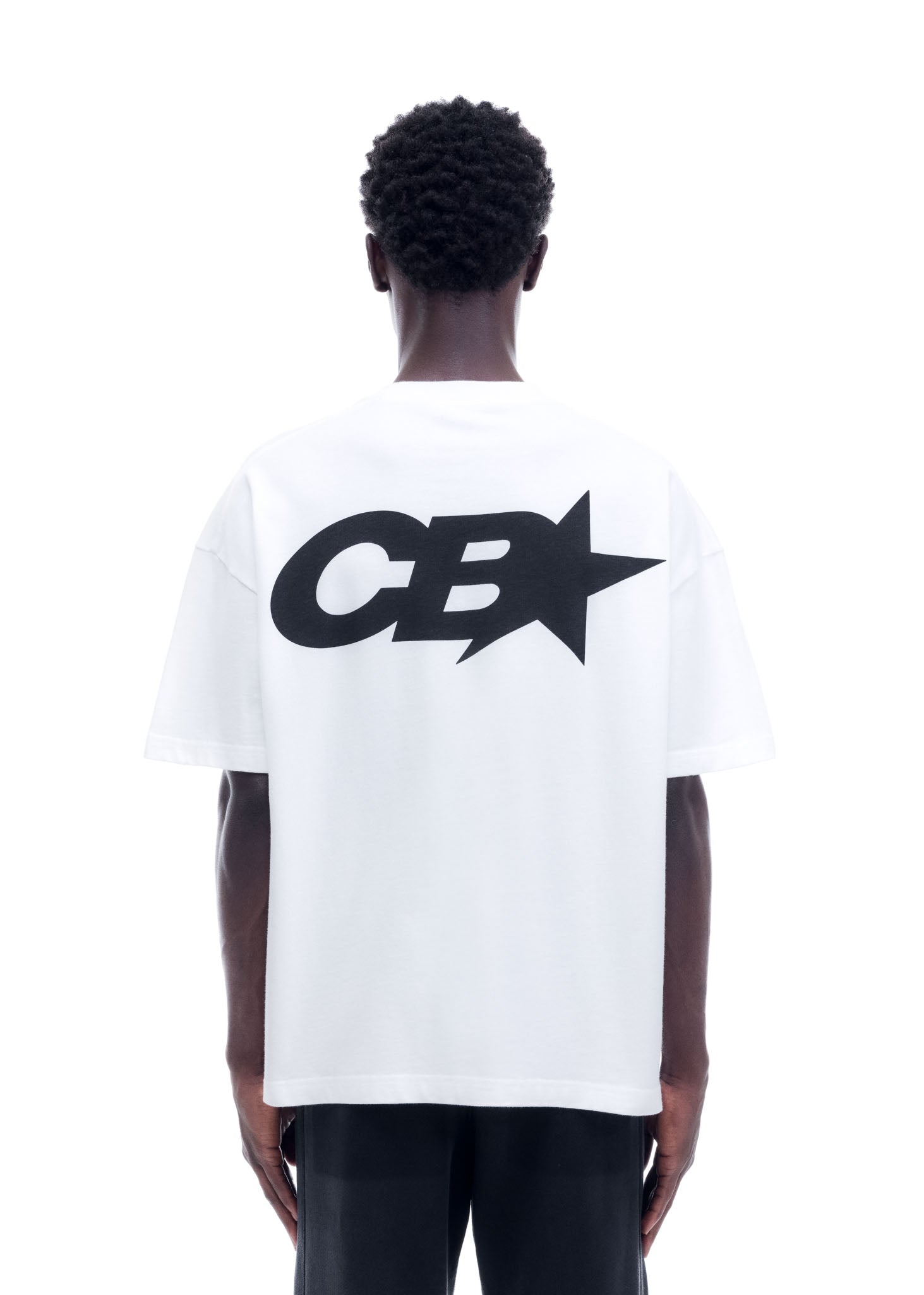 CB STAR RACING T-SHIRT - WHITE
