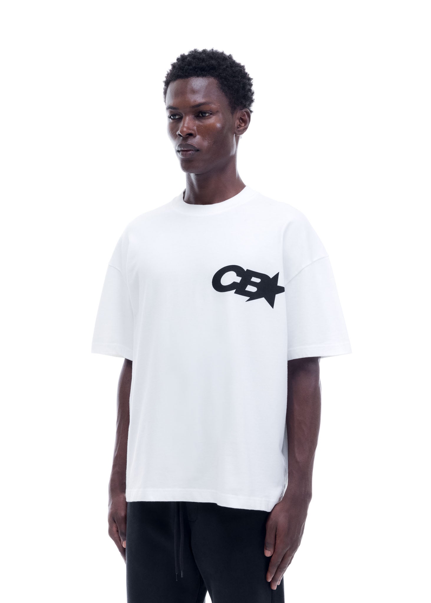 CB STAR RACING T-SHIRT - WHITE