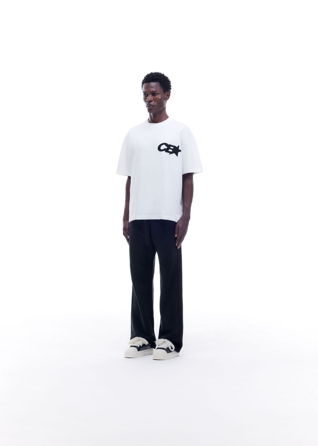 CB STAR RACING T-SHIRT - WHITE