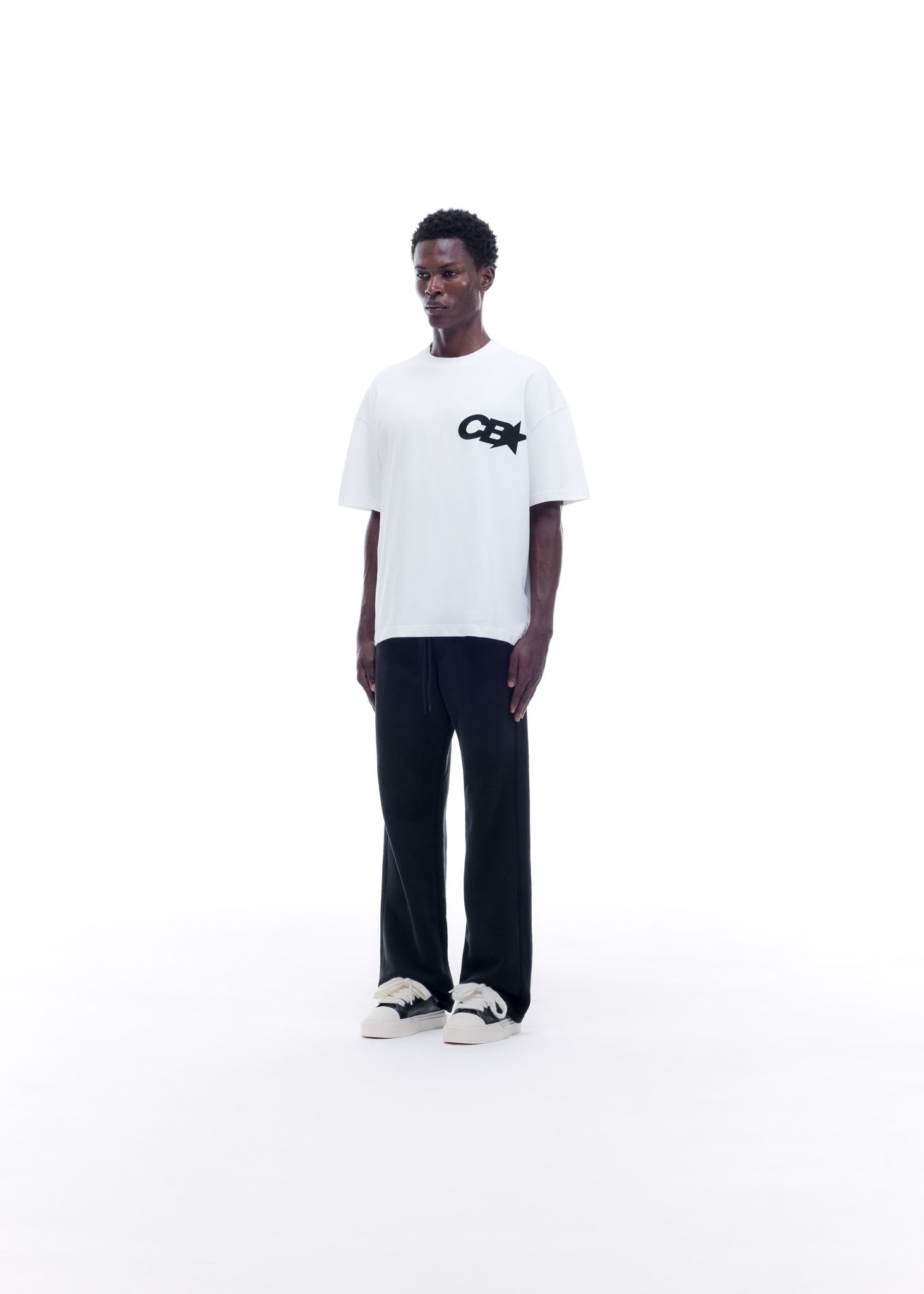 CB STAR RACING T-SHIRT - WHITE