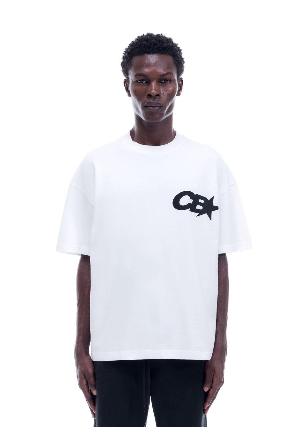 CB STAR RACING T-SHIRT - WHITE