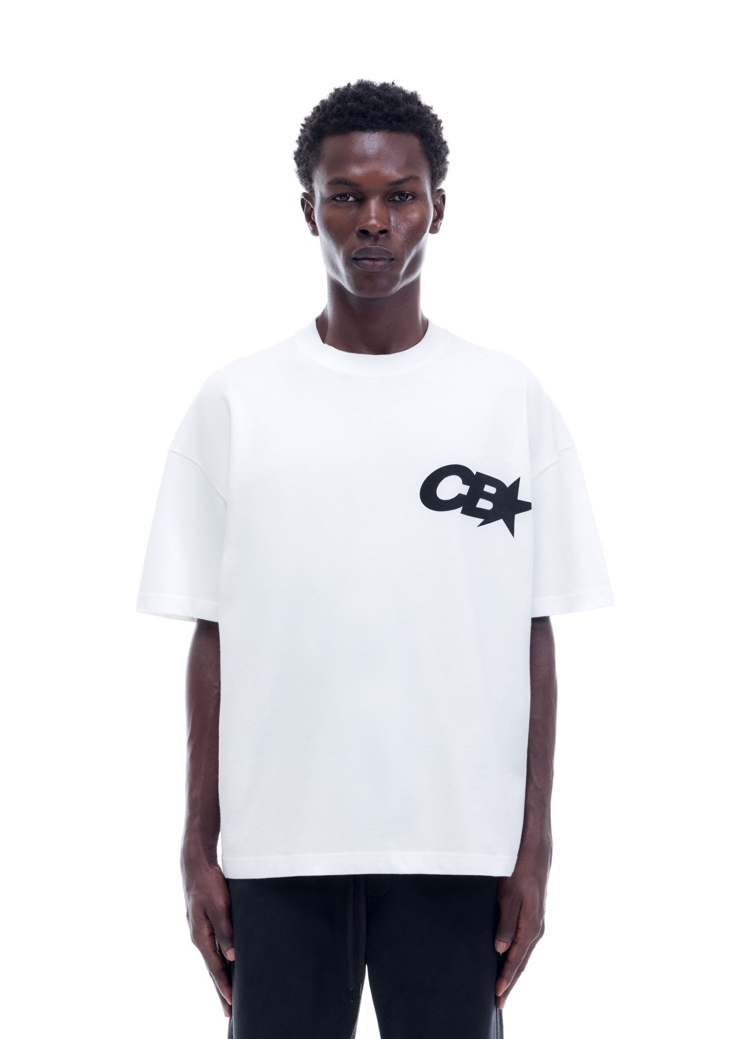 CB STAR RACING T-SHIRT - WHITE
