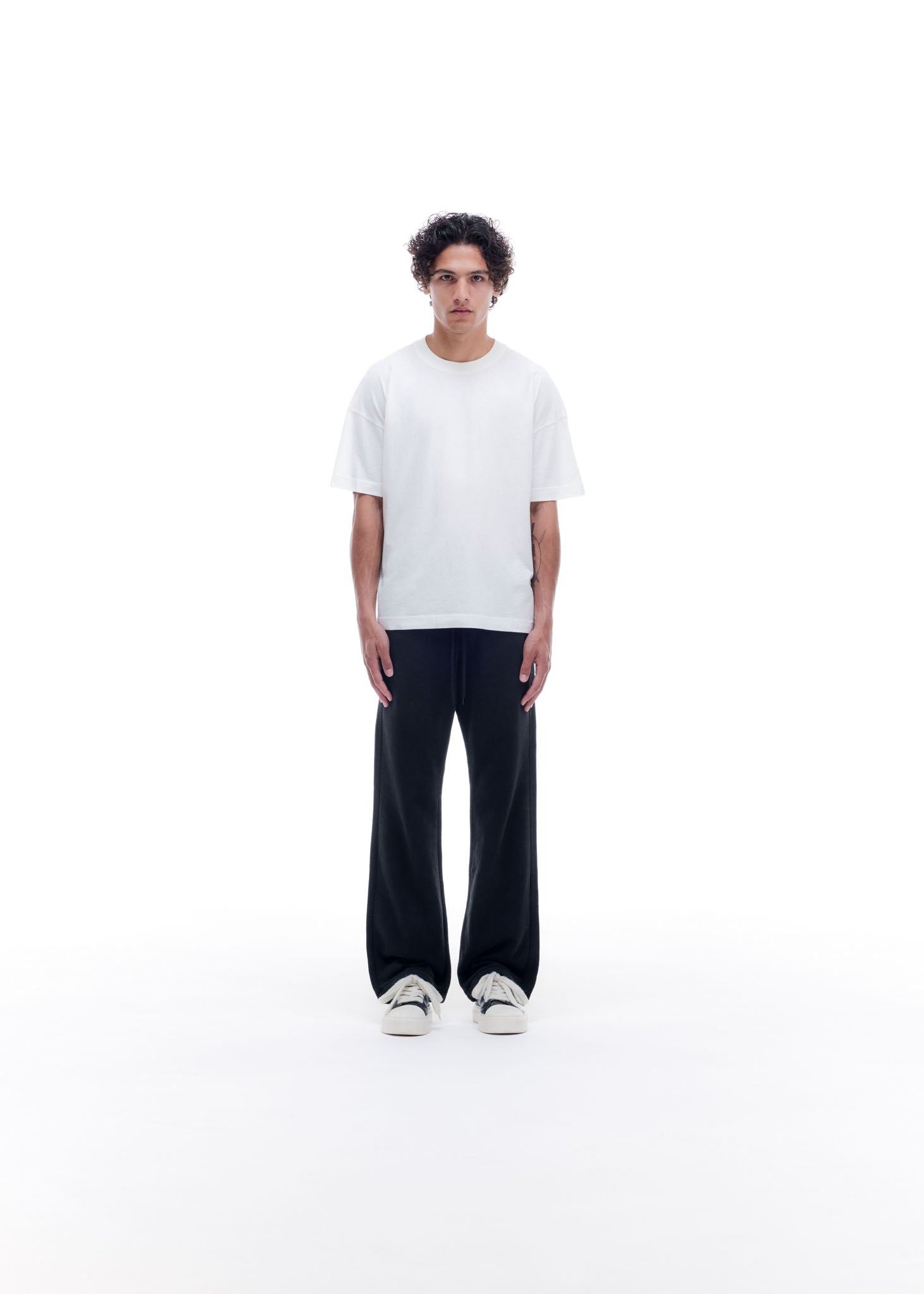 DISTRESSED LIGHTWEIGHT T-SHIRT - VINTAGE WHITE